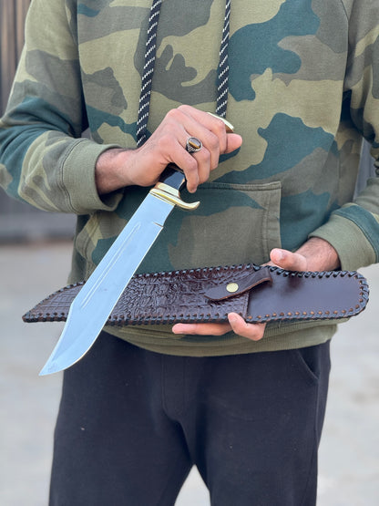 Crocodile Dundee Bowie Knife: Premium Quality Blade for Outdoor Enthusiasts - Unleash Your Inner Adventurer with this Legendary Blade! Dreamcheftools best sale