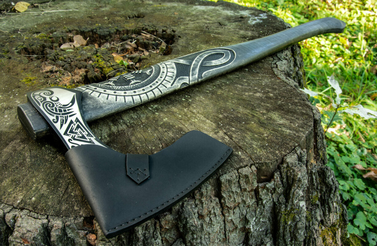Hand-Forged Viking axe