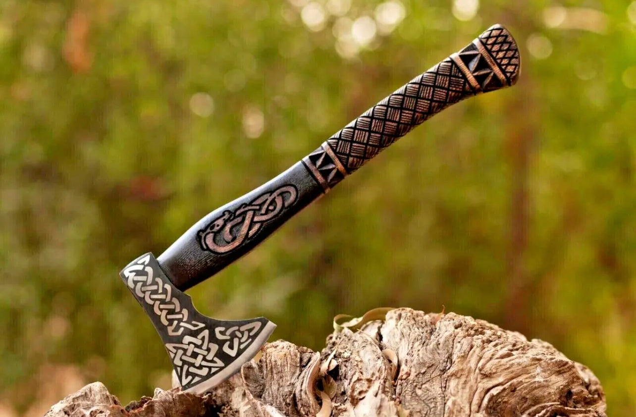 Custom Handmade Viking Axe