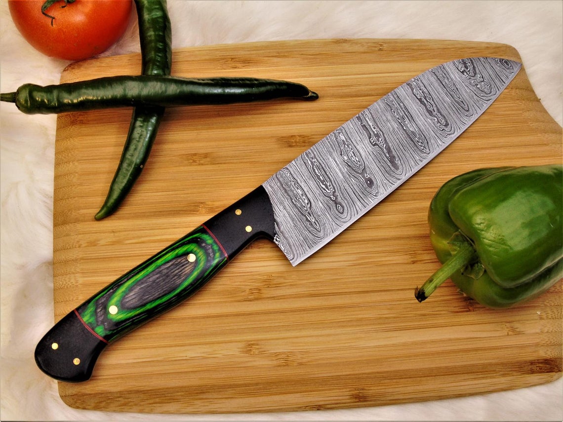 HANDMADE DAMASCUS CHEF KNIFE