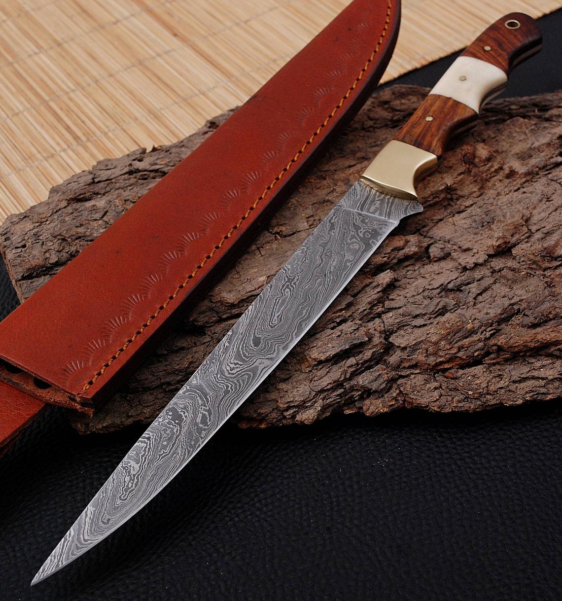 DAMASCUS FILLET KNIFE