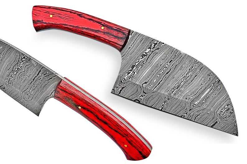 DAMASCUS CLEAVER / BUTCHER KNIFE