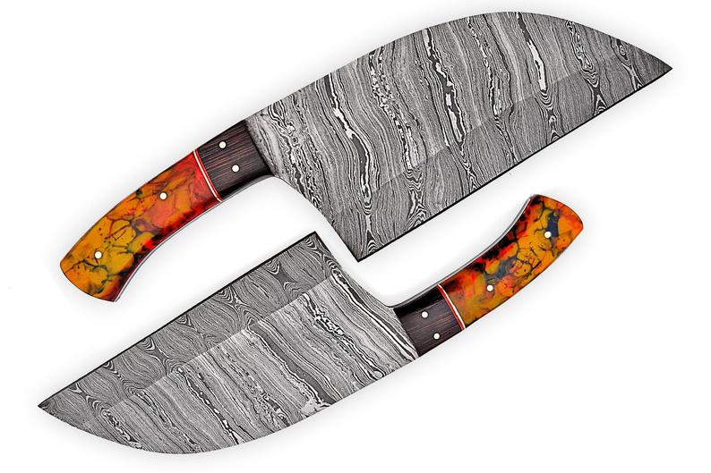 DAMASCUS CLEAVER / BUTCHER KNIFE