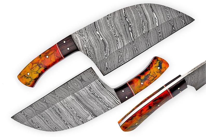 DAMASCUS CLEAVER / BUTCHER KNIFE