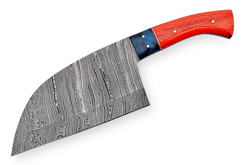DAMASCUS CLEAVER / BUTCHER KNIFE