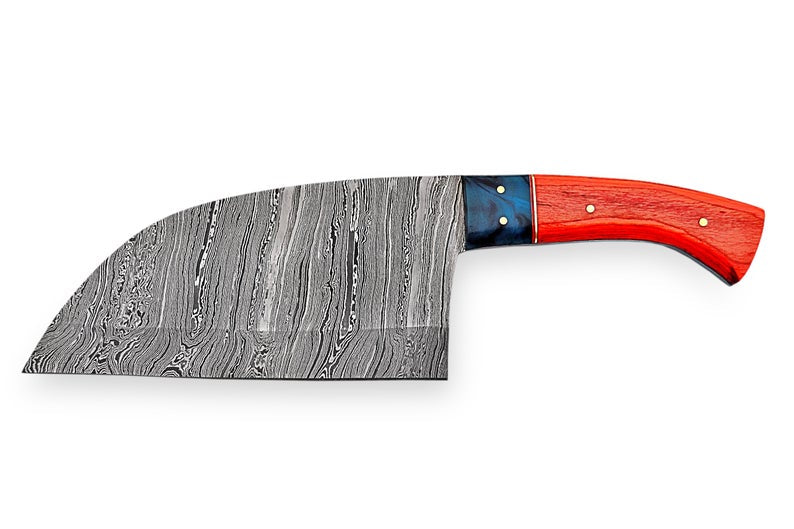 DAMASCUS CLEAVER / BUTCHER KNIFE