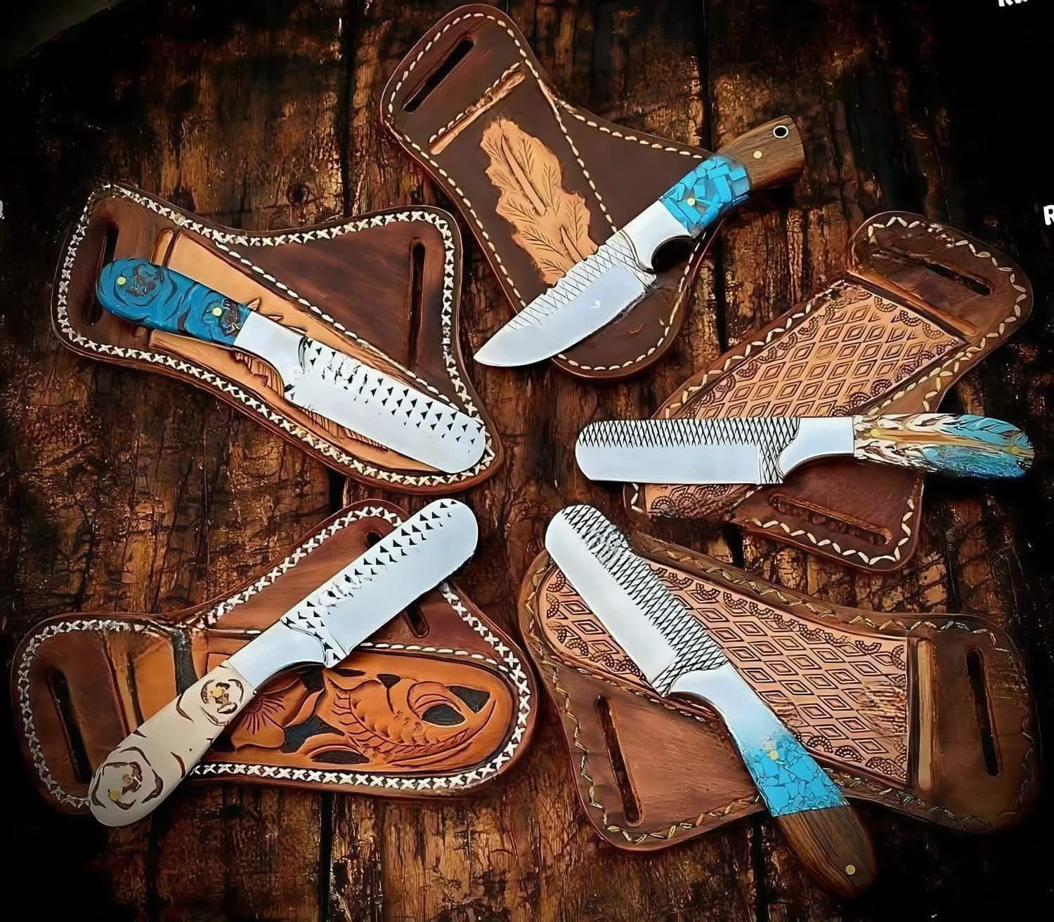Handmade Western Knives Collection for Collectors & Outdoorsmen