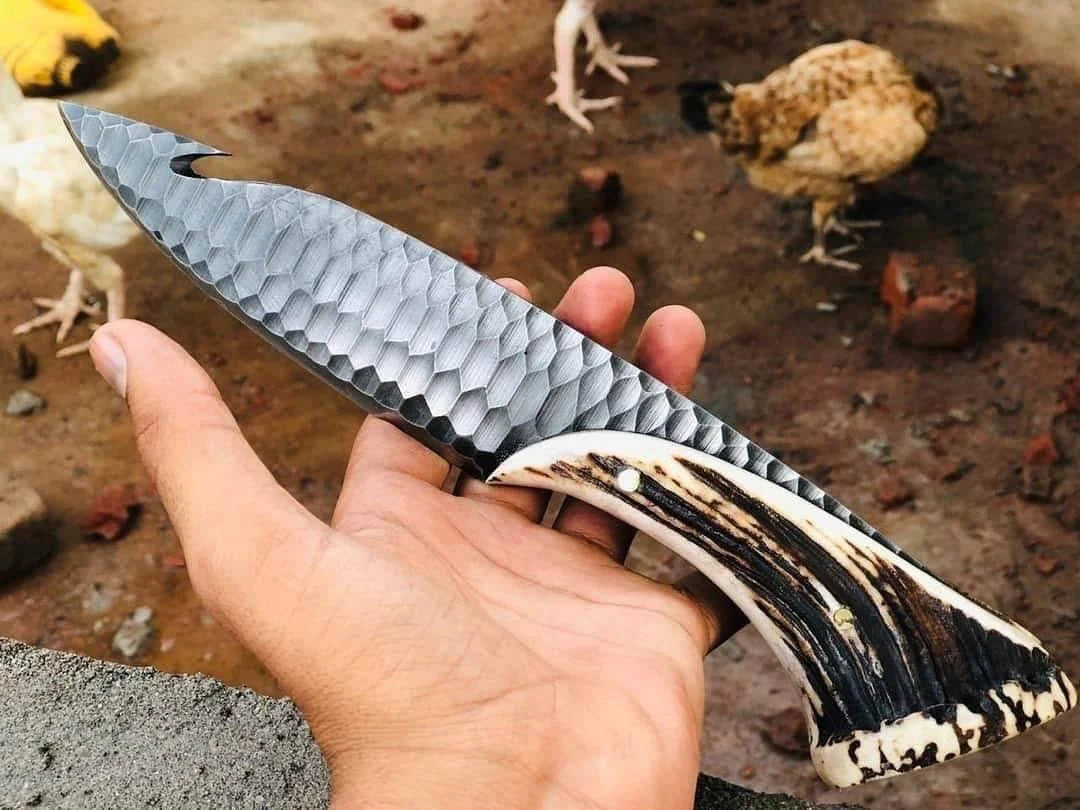 Handmade Gut Hook Skinner/Hunter/Camp Knife