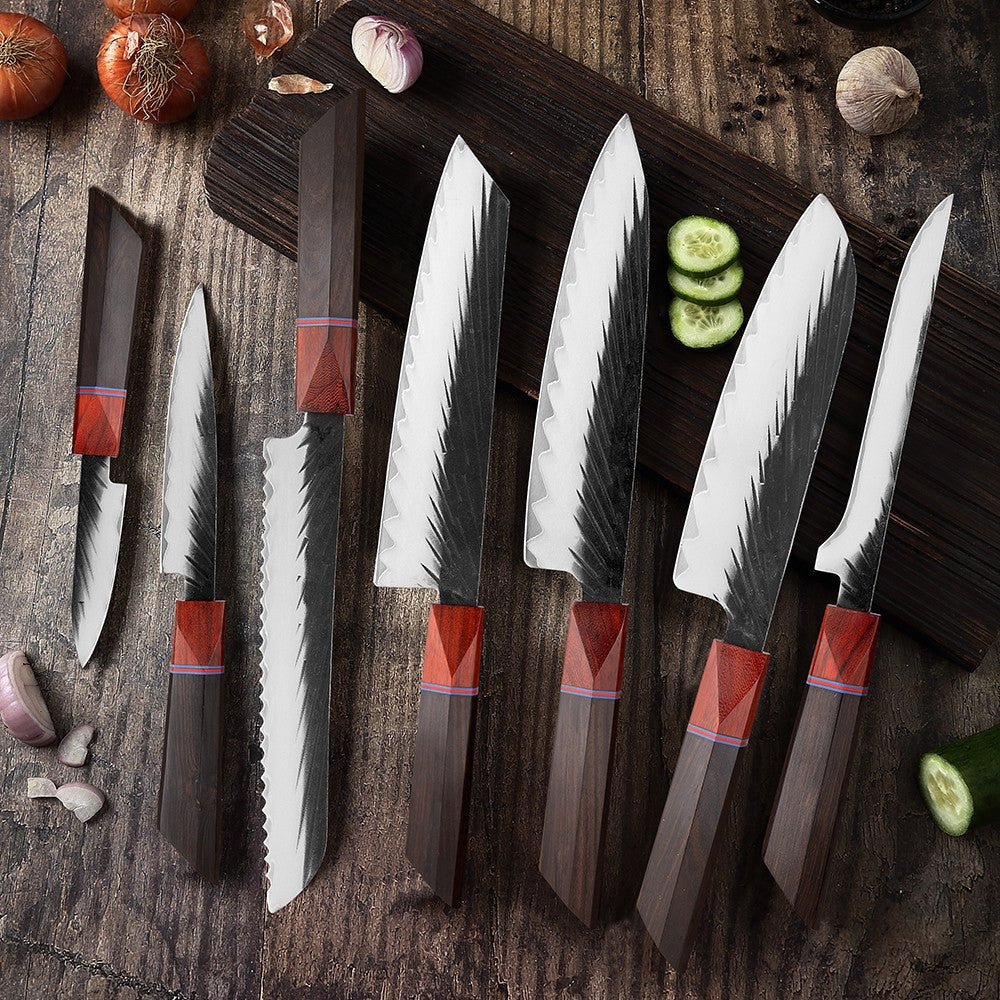 Hand Made BBQ/Chef/dreamcheftools kitchen knife Set