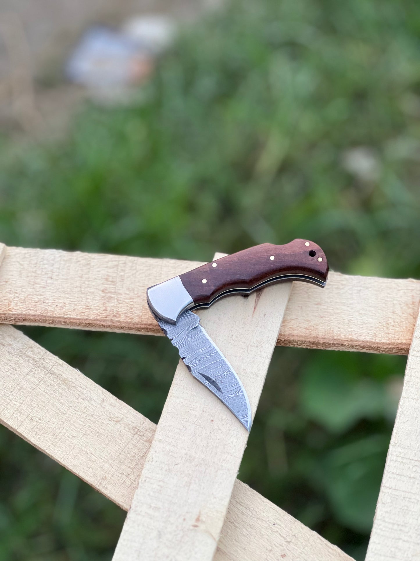 Handmade folding knife