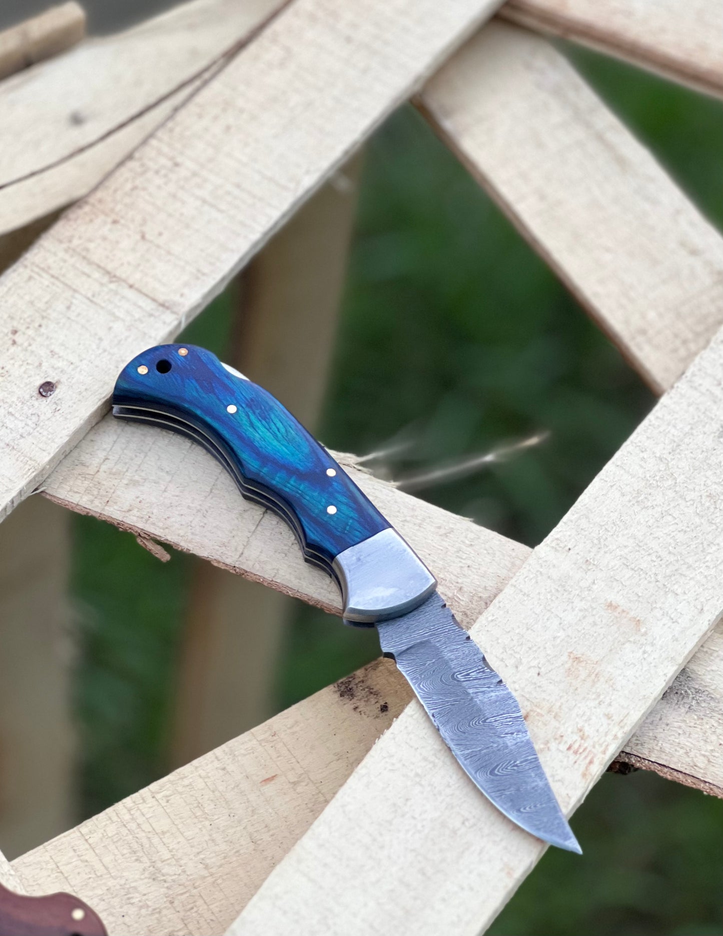 Handmade folding knife