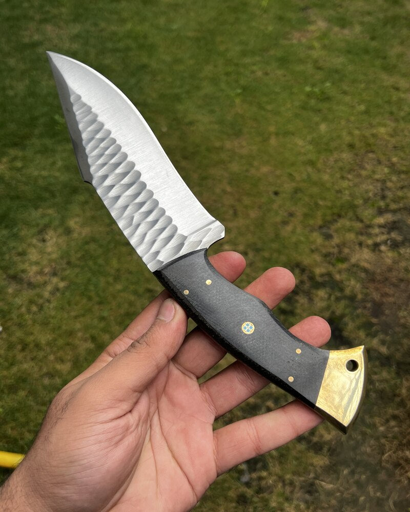 D2 Forged Blade Skinner Knife