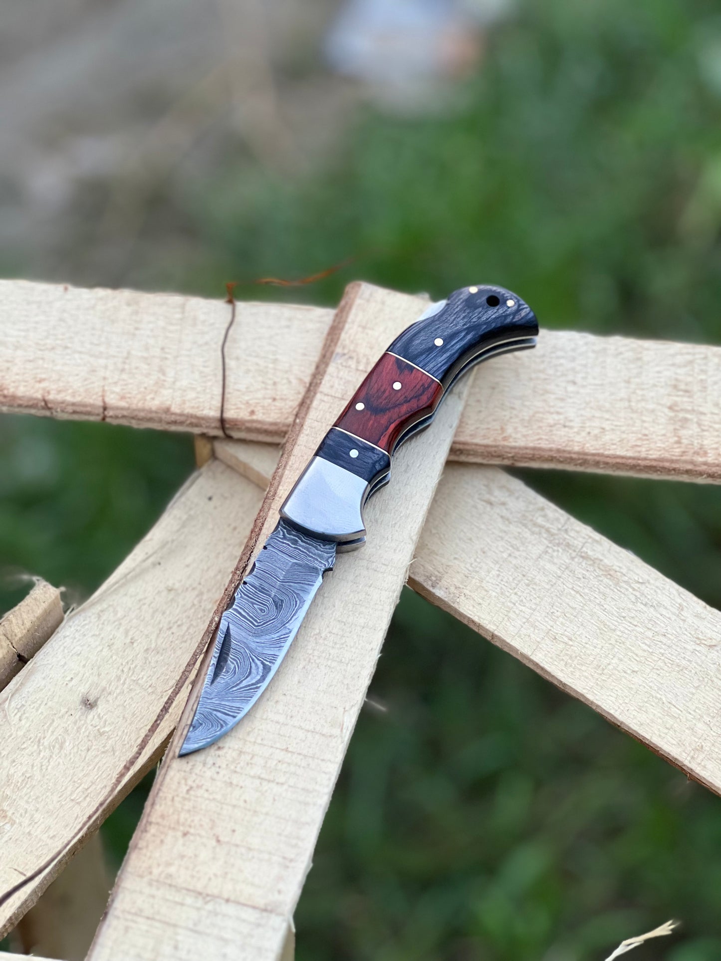 Handmade folding knife