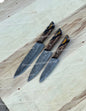 Handmade kitchen knife set