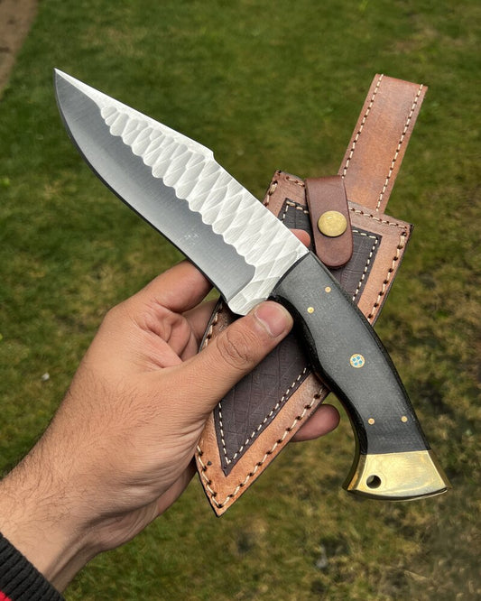 D2 Forged Blade Skinner Knife