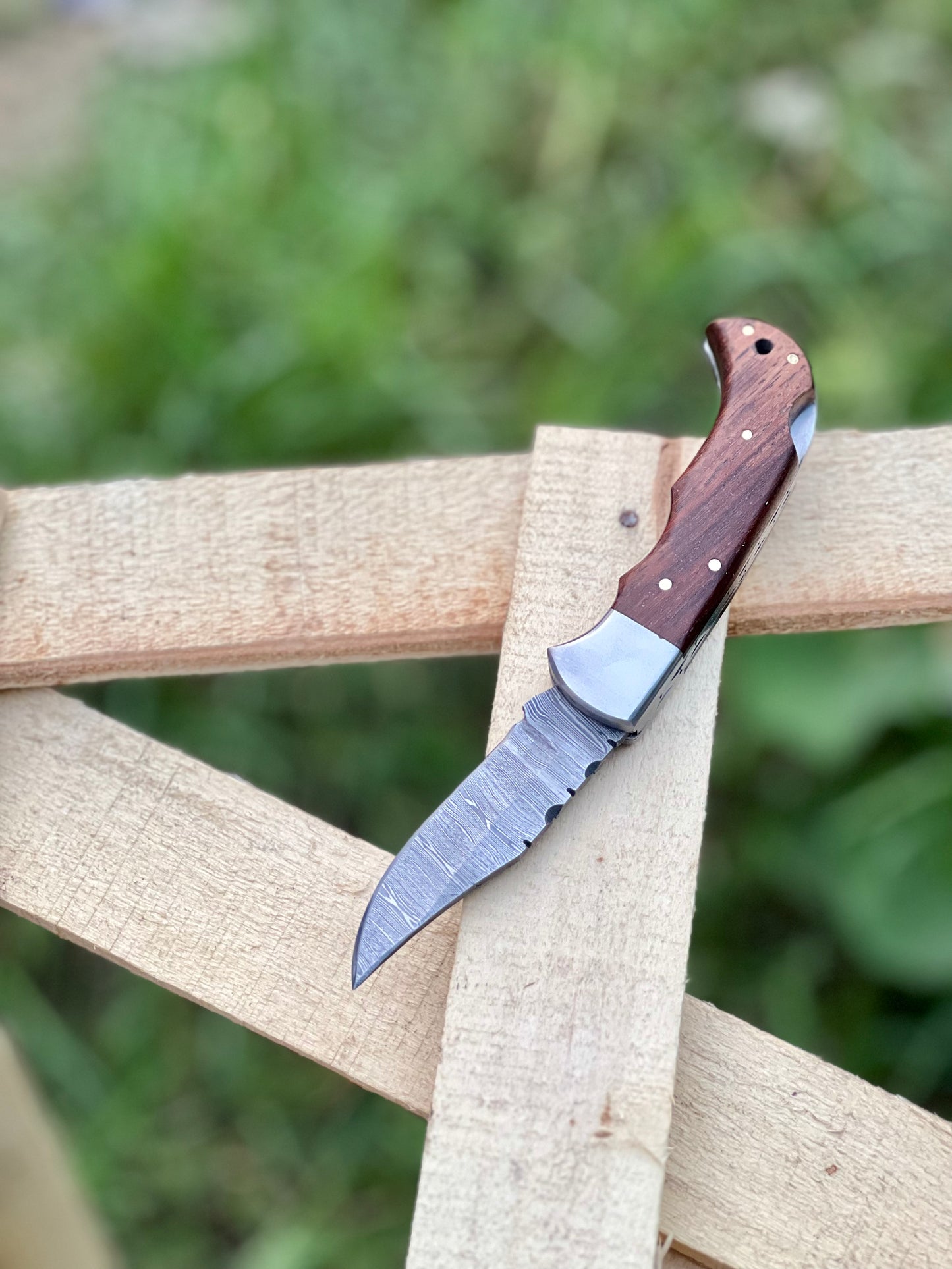 Handmade folding knife