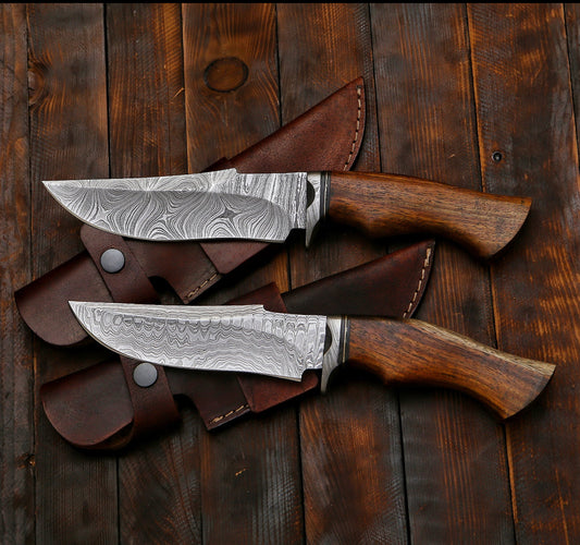 Handmade hunting knife