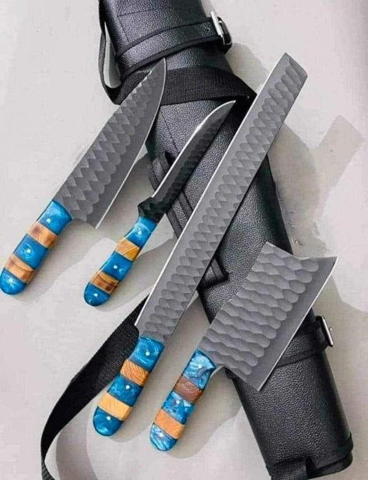 Custom Kitchen Knives Set – Masterpiece for Culinary Excellence
