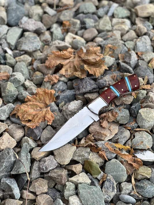 Custom handmade d2 steel hunting knife