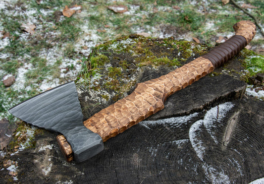 HAND-FORGED AXE