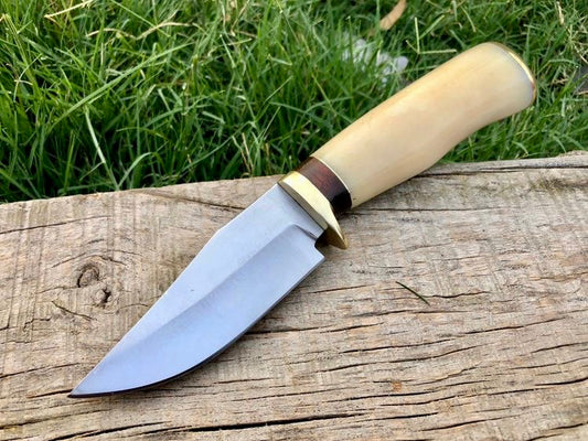 New Custom Handmade D2 Steel Skinning Knife