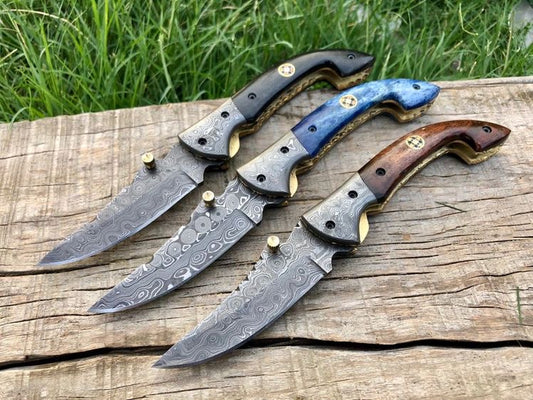 Deal For 3 EDC Folding Pocket Knives