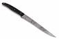 Custom Handmade Damascus Fillet Knife with Micarta Handle and Leather Sheath