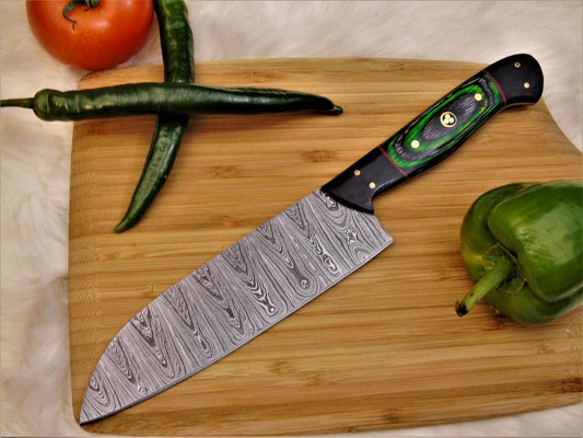 HANDMADE DAMASCUS CHEF KNIFE