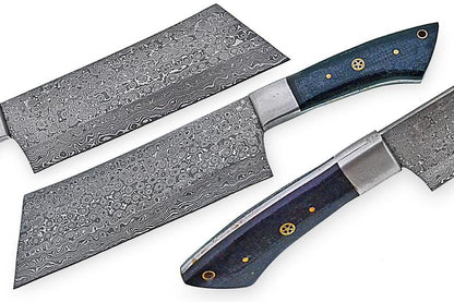 DAMASCUS CLEAVER / BUTCHER KNIFE